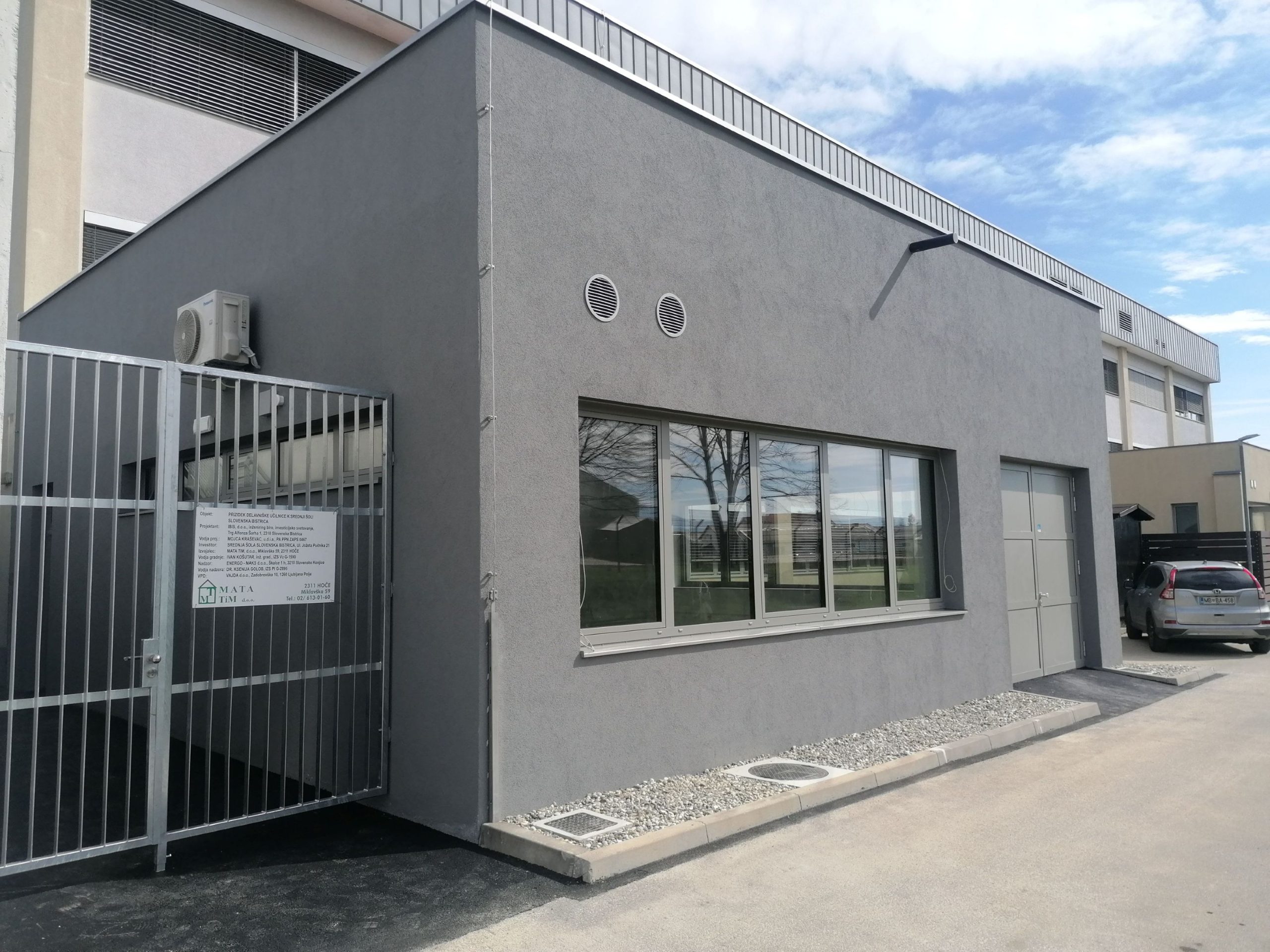 Prizidek delavniške učilnice SŠSB